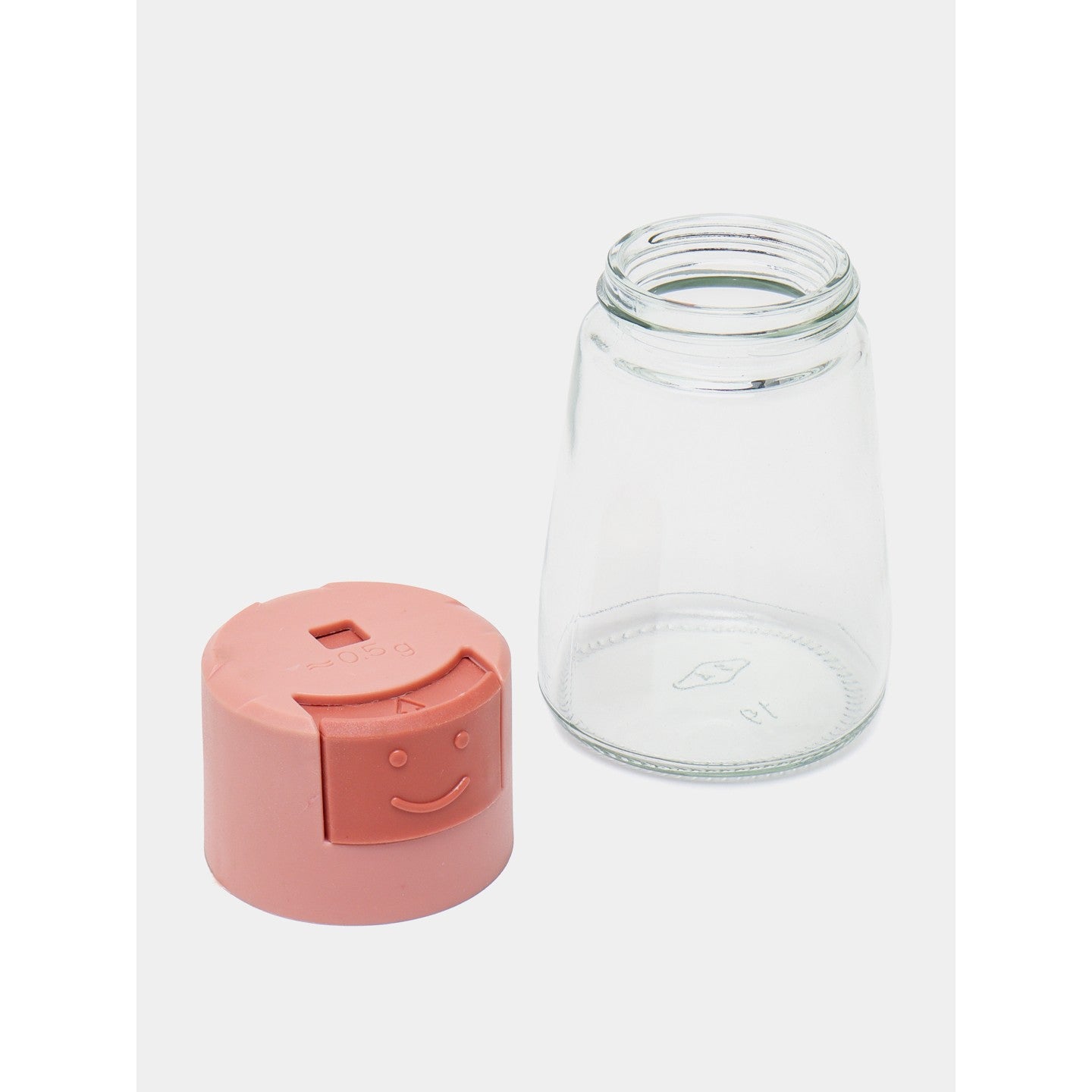 Dozator Condimente, selexmo, din Stilca, 180 ml, Rezistenta la Umidiate, 11.3 x 6.4 cm, Masura 5g, Roz