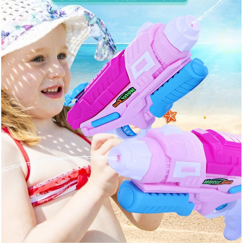 Set 2x Pistol cu Apa pentru Copii, Selexmo, 6ani+, cu baloane de apa, Albastru + Roz, 1x 600 ML + 1x 550 ML