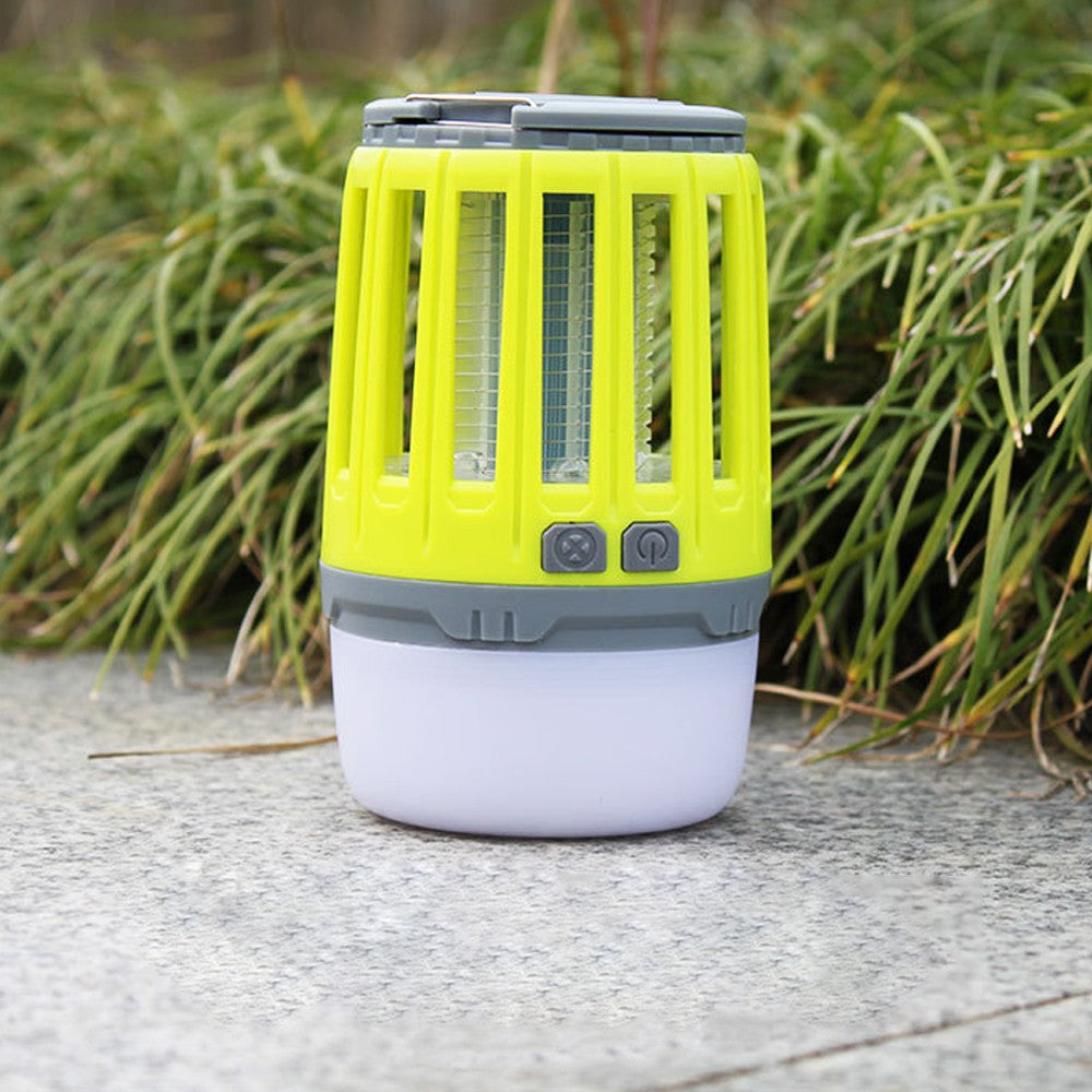 LAMPĂ UV ANTIINSECTE, ANTI MUSTE, ANTI TANTARI, CU ACUMULATOR REINCARCABIL PRIN USB, PORTABIL, 3.7 V, 200 LUMENI, 8.5 X 13.3 CM, VERDE