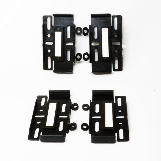 SET 4BUC SUPORT NUMAR INMATRICULARE, FARA RAME (FATA + SPATE)