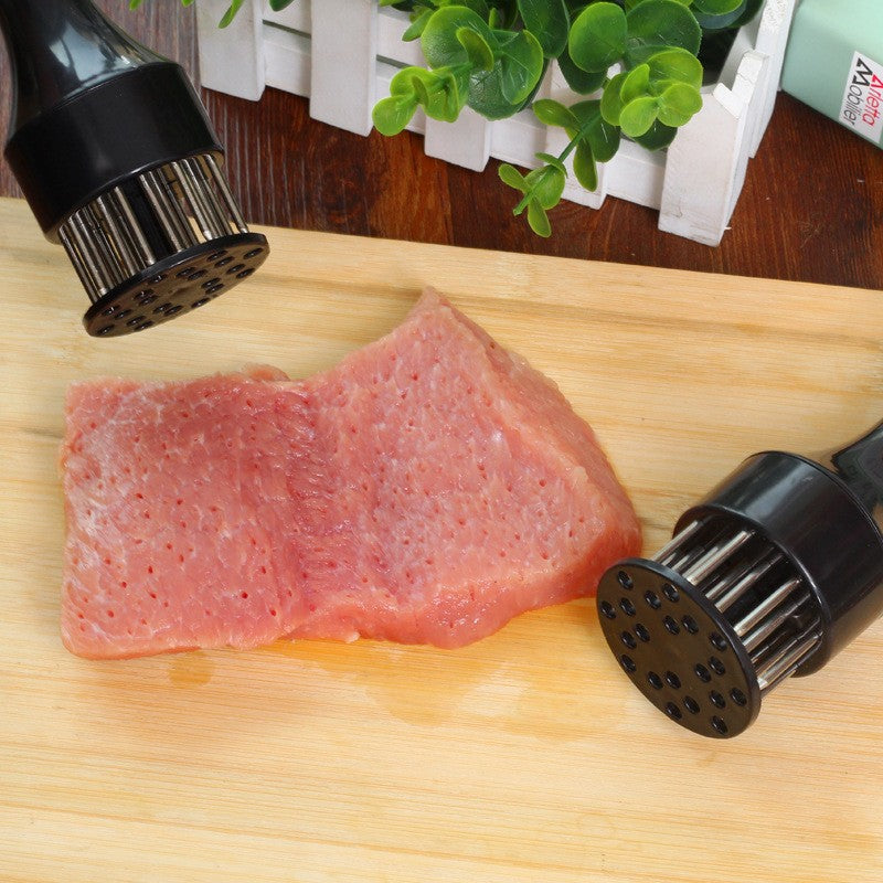 1 + 1 GRATIS Ustensila pentru fragezit carnea, cu 21 de tije ascutite din inox 304, 20 cm