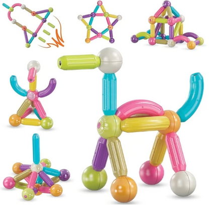 Set de blocuri magnetice de construcție