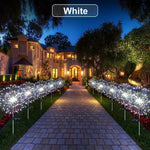 Lampa Solara, Decor Gradina, Model Fireworks/Artificii, din Sarma de Cupru, 120 LED-uri, 55W, 90 cm