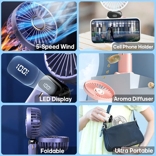 Ventilator Mini USB Pliabil