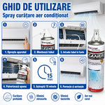 Spray profesional pentru curățarea aerului condiționat