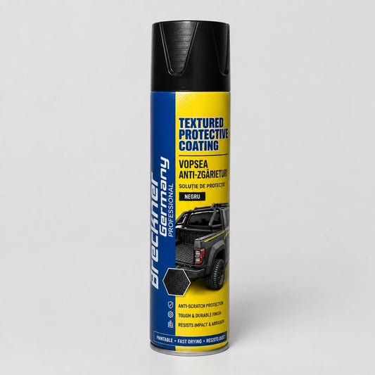 Vopsea Protecție Texturată Anti-Zgârieturi, Negru, Spray 650 ml