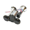 Claxon Aer Dublu Metalic cu compresor inclus  12V