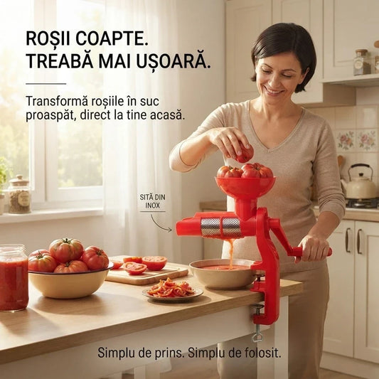 Masina Manuala de Tocat Rosii
