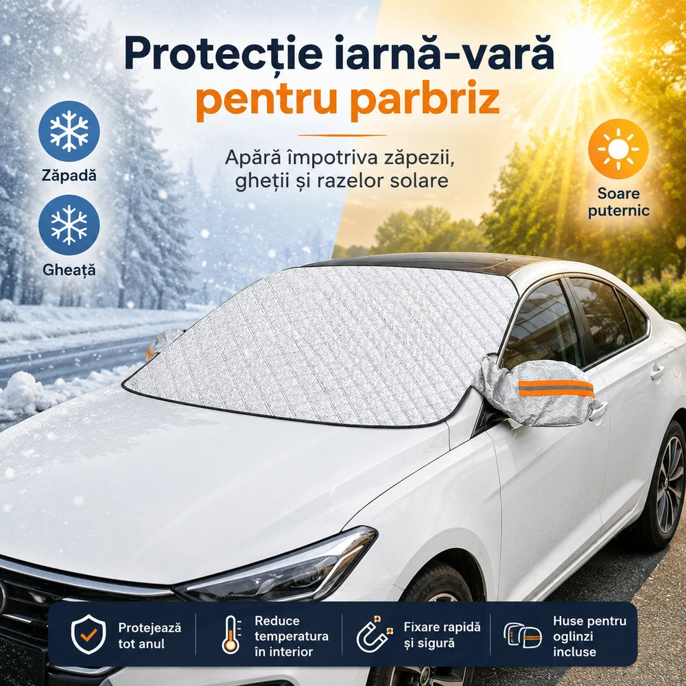 Husă Parbriz Auto Impermeabilă