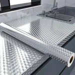 Autocolant Autoadeziv din Aluminiu pentru Bucătărie