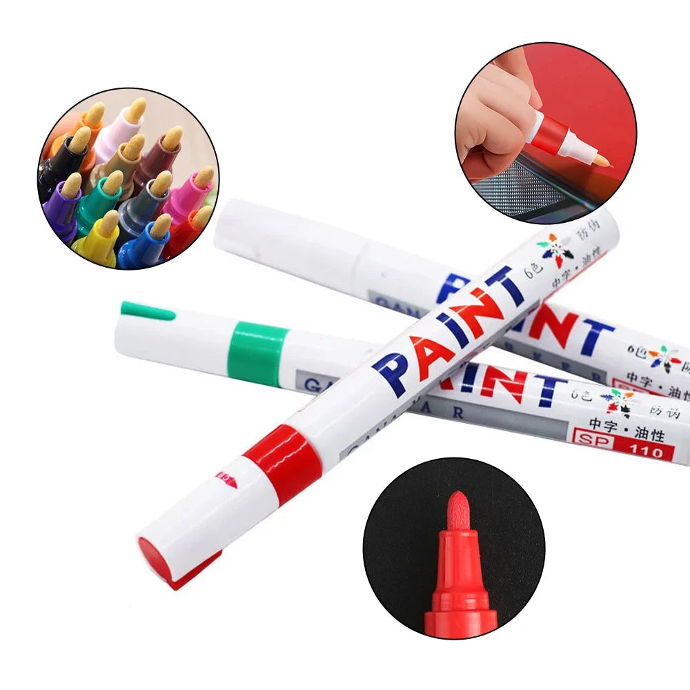 Ediție Premium: Marker Vopsea Permanentă Cauciuc