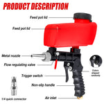 Pistol Sablare Pneumatic Portabil