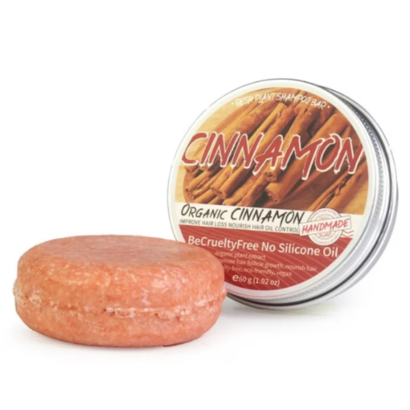 Sampon natural revigorant cu scortisoara, pentru cresterea parului sanatos, 60g SELEXMO®