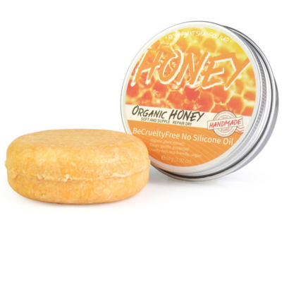 Sampon natural cu miere, repară și hrănește părul uscat, 60g SELEXMO®