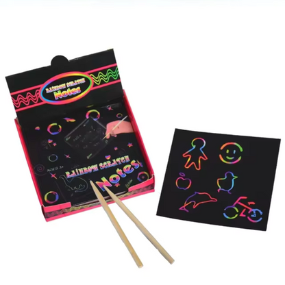 Hârtie Magică Răzuibilă – Creație Fără Limite! 🎨✨