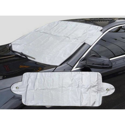 Prelata protectie parbriz cu 2 fete Iarna / Vara 70 x 145 cm