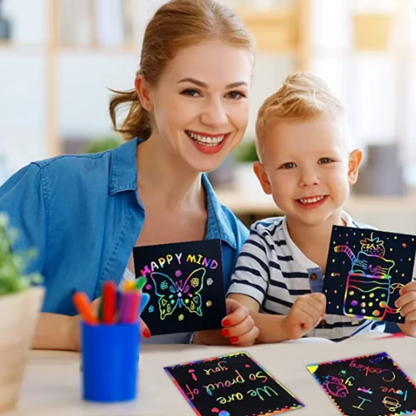 Hârtie Magică Răzuibilă – Creație Fără Limite! 🎨✨