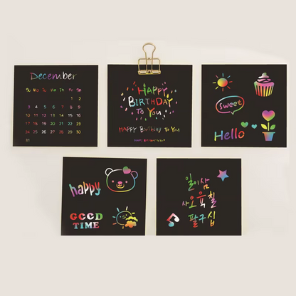 Hârtie Magică Răzuibilă – Creație Fără Limite! 🎨✨