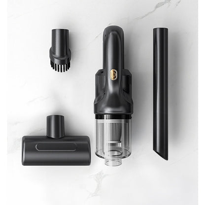 AirClean Pro - Aspirator portabil multifuncțional ,cu baterie de 2000 mAh, funcții de aspirare și suflare, USB-C, 3 accesorii incluse