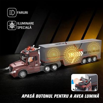 Camion Remorca Cu Telecomandat RC 1:24