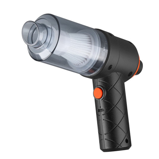 AirClean Pro - Aspirator portabil multifuncțional ,cu baterie de 2000 mAh, funcții de aspirare și suflare, USB-C, 3 accesorii incluse