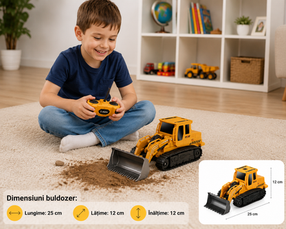 Buldozer cu telecomanda
