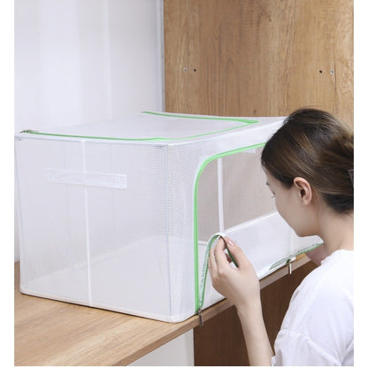 Cutie de Depozitare, selexmo, pentru Camera Copiilor, 100L, din PVC, Model Dinozaur, 60 x 42 x 40 cm, Transparent