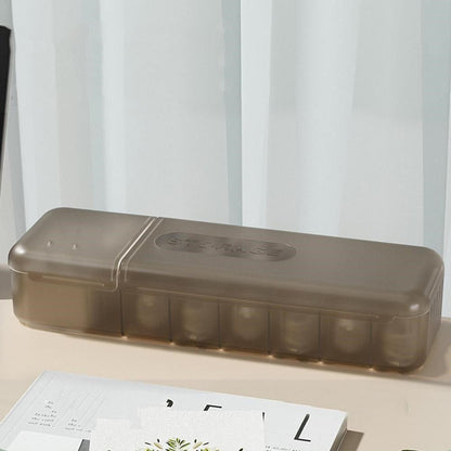 Cutie Organizatoare pentru Cabluri, selexmo, din Plastic, 28 x 9 x 6 cm, Gri