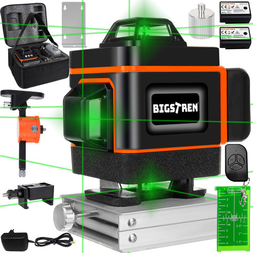 Nivela laser, Bigstren, 16 linii, 360°, 25 m