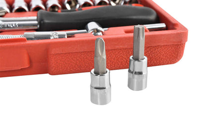 Set de Scule 46 Piese - Chrome Vanadium