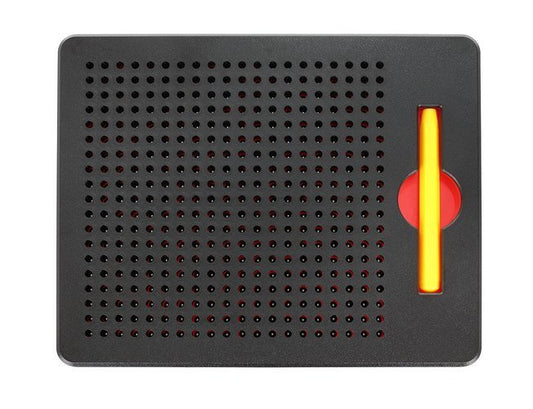 Tablă Magnetică cu Bile și Stilou Magnetic - Jucărie Educativă pentru Dezvoltarea Abilităților Manuale - Include 20 Șabloane