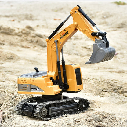 Excavator cu telecomanda