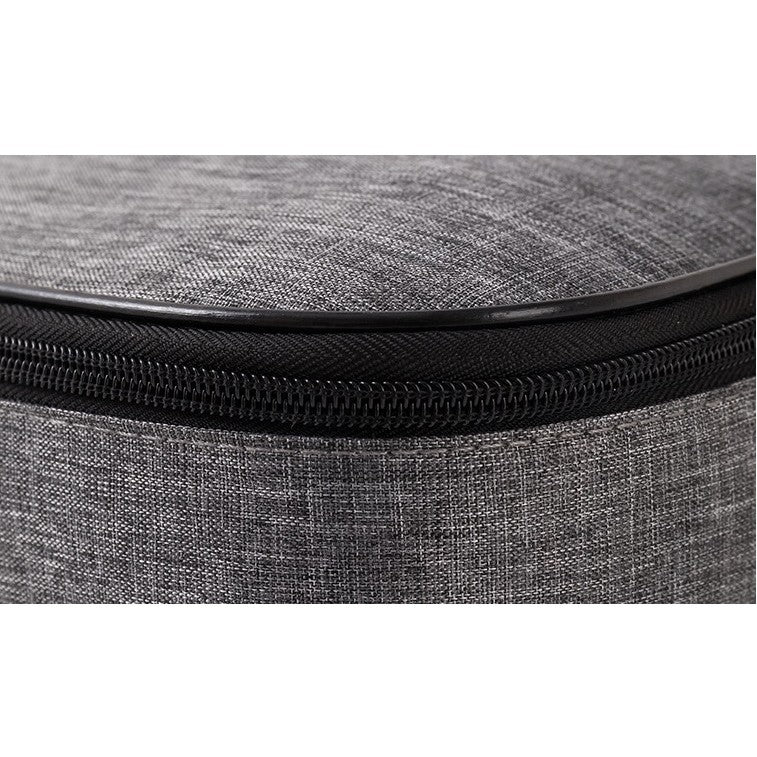 Geanta selexmo pentru Depozitare Acte si Documente, Facturi, Carduri, cu Cod de Securitate, 2 Compartimente, Impermeabila, 37 x 10.5 x 27 cm, Gri