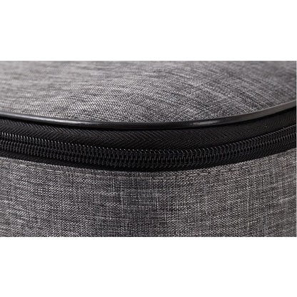 Geanta selexmo pentru Depozitare Acte si Documente, Facturi, Carduri, cu Cod de Securitate, 2 Compartimente, Impermeabila, 37 x 10.5 x 27 cm, Gri