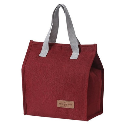 1 + 1 GRATIS Geanta Termoizolanta , pentru Mancare, Picnic, Model Spatios, 25.5x22.5x13cm