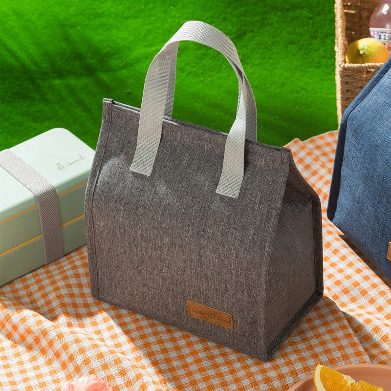 1 + 1 GRATIS Geanta Termoizolanta , pentru Mancare, Picnic, Model Spatios, 25.5x22.5x13cm