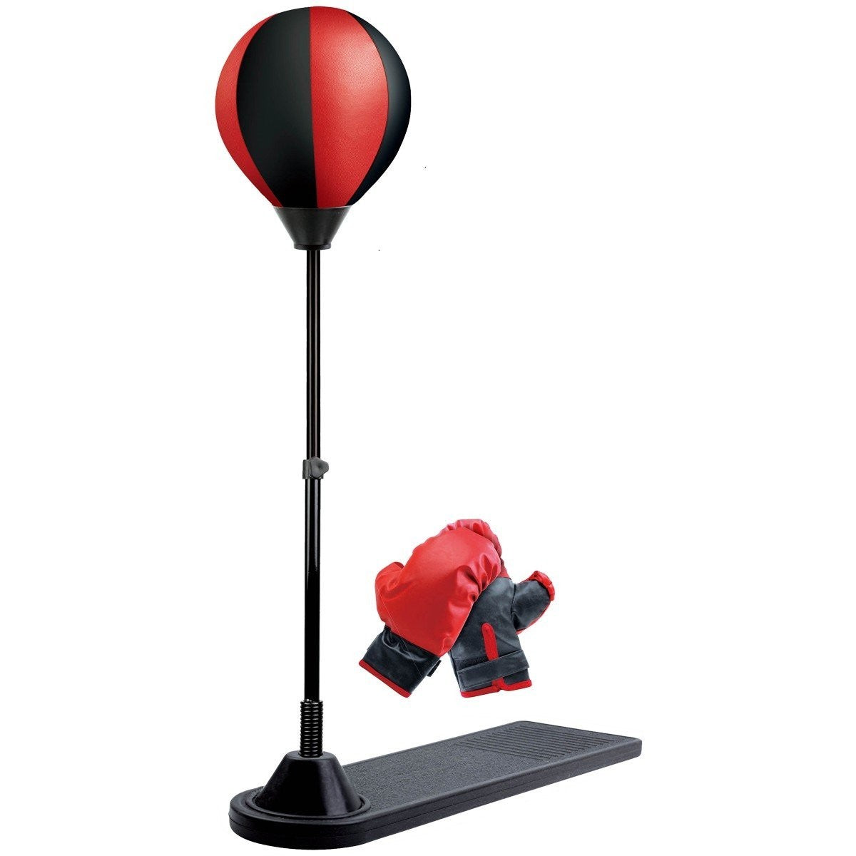 Jucarie Interactiva, Model Sfera de Box, Manusi Incluse Rosu/ Negru