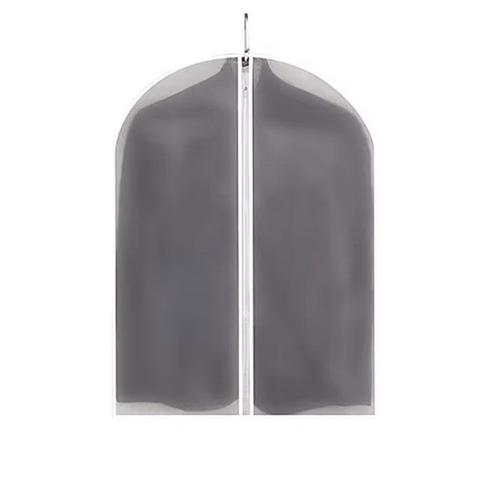 Set 5 Huse de Depozitare cu Fermoar, selexmo, pentru Haine, de Protectie, pentru Voiaj, Netesut, Rezistent la Praf, 60x80 cm, Transparent-Alb