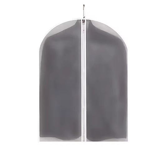 Set 5 Huse de Depozitare cu Fermoar, selexmo, pentru Haine, de Protectie, pentru Voiaj, Netesut, Rezistent la Praf, 60x80 cm, Transparent-Alb