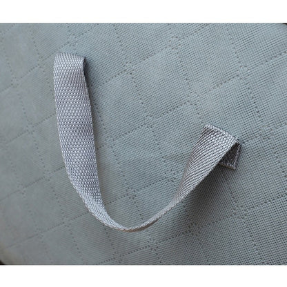 Husa de Depozitare, selexmo, Intrebuintare Multipla, Pliabila, cu Fermoar Bidirectional si Fereastra Laterala Transparenta, Lavabila, 50x48x28 cm, Gri