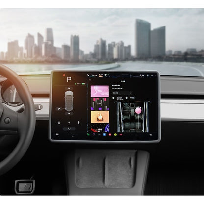 Husa de Protectie Margini Ecran Frontal Tesla, Compatibil cu Tesla Model 3/Y, din TPE
