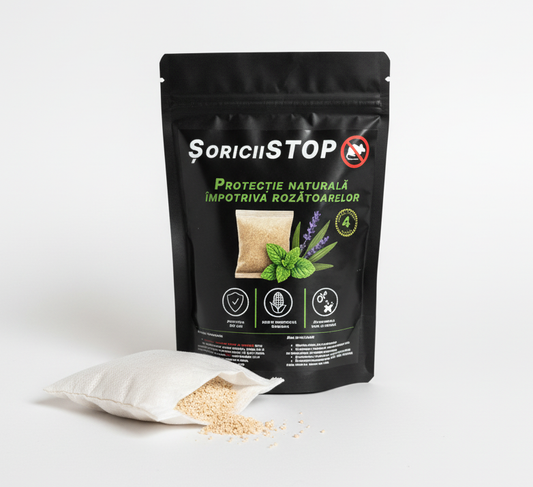 Pliculete naturale pentru indepartarea soarecilor si sobolanilor Soricii stop