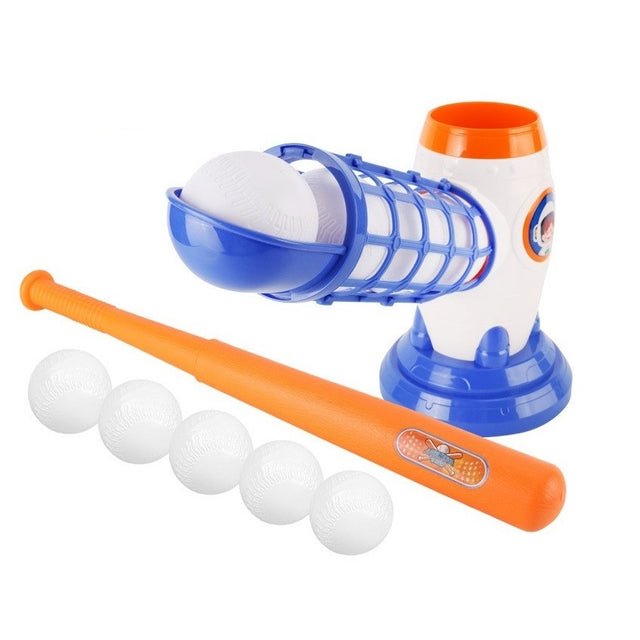 JOC DE BASEBALL INTERACTIV, LANSATOR, ARUNCARE AUTOMATA, INCLUDE BATA SI 5 MINGII MULTICOLOR
