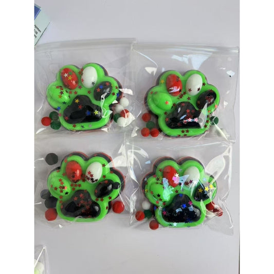Jucarie Antistres Squishy, selexmo, cu Revenire Lenta, Modele diverse, 220g, 12.5 x 10.5 cm Squeeze Pinch Family, Ambalaj Transparent
