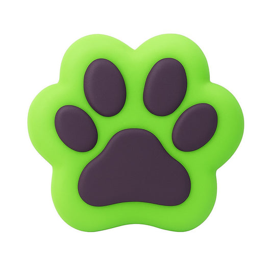 Jucarie Antistres Squishy, selexmo, Revenire Lenta, Model Labuta de Pisica, Squishy, BIG 12.5 x 10.5 cm, 220 g, Model 15, Verde Negru