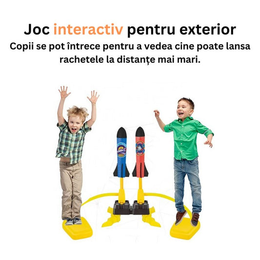 JUCARIE PENTRU COPII, LANSATOR RACHETE CU PICIORUL