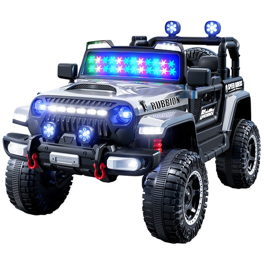 Mașină Electrică 4x4 pentru Copii cu Bluetooth și Telecomandă, 12V, 120x63x68cm