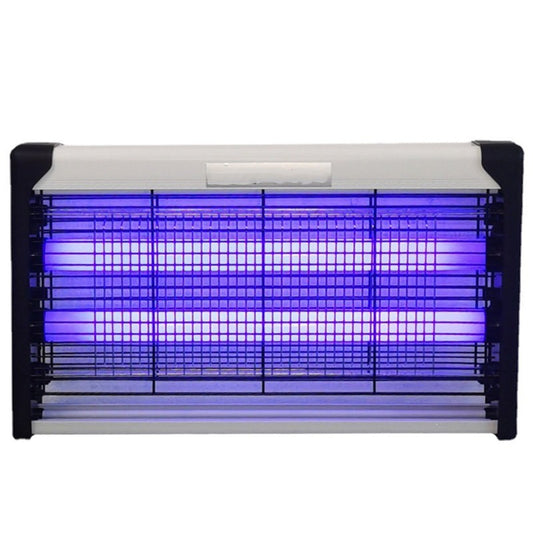 Lampa Electrica Anti Insecte, Lumina Neon, 2 tuburi , Suspensie Perete, Carcasa din Plastic Metalica