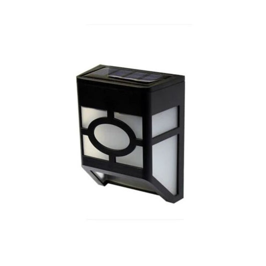 Lampa solara cu senzor Geometric, IP65, Lumina Alb cald, Selexmo