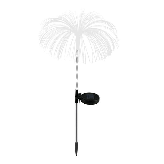 Lampa solara LED tip Meduza, inaltime 90 cm, Pentru gradina, Selexmo